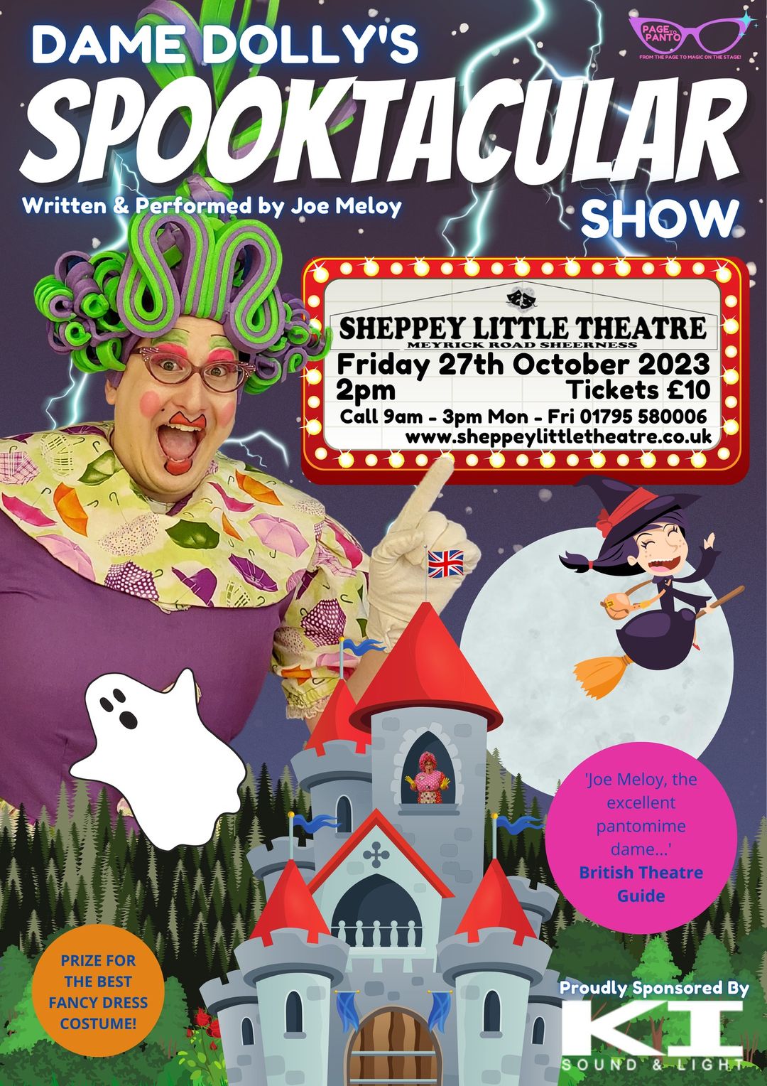 Dame Dolly's Spooktacular Show - The Net Magazine